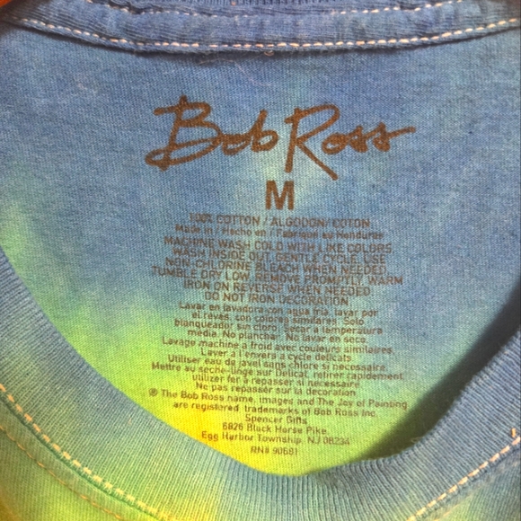 Bob Ross Tshirt - Picture 2 of 3